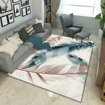 Personalizat stil Nordic Artă Abstractă Covoare pentru Living Înaltă calitate geometrice dreptunghi Covoare masă de Cafea dormitor canapea, Covor