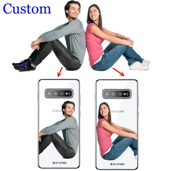 Personalizate personalizate Caz de Telefon Pentru Samsung S21 S10 S9 S20 FE Nota 20 10 A51 5G Ultra Plus Design Personalizat Nume Imagine Foto