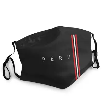 Peru Pavilion Non-Unică Folosință Masca Clasic Design Personalizat Anti Praf Capacul De Protecție Respiratorie Gura Mufla