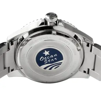 Pescărușul Ocean Star Modernizate Sport Bezel Ceramica Bell Mecanic Auto-Vânt Bărbați Ceas de înot Automată Ceas 416.22.1201