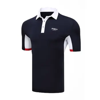 PGM Oamenii de Formare Golf Short Sleeve T-Shirt de Fitness Tricouri Vara Respirabil iute Uscat Slim Tricouri Sport A982