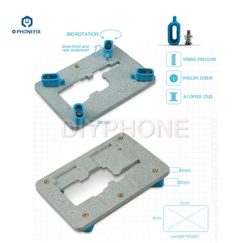 PHONEFIX G-LON față-verso PCB Titularul Dispozitiv de Fixare placă de Circuit Stație de Lucru pentru iPhone X Placa de baza A11 Cip CPU, Instrumentul de Reparare