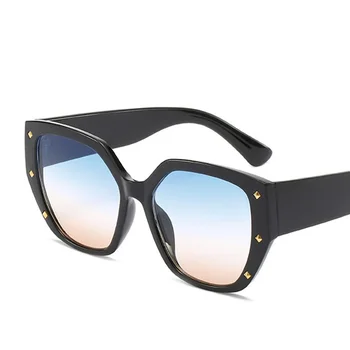 Piața Ochi de Pisica ochelari de Soare Femei 2020 Moda Călătoresc Stil Retro Nituri Ochelari de Soare pentru Femei Ochelari de gafas zonnebril dames