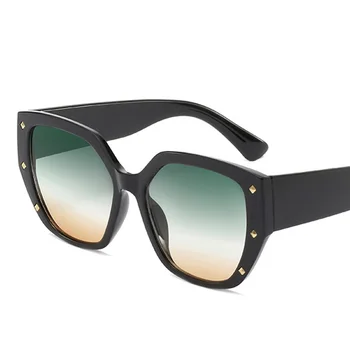 Piața Ochi de Pisica ochelari de Soare Femei 2020 Moda Călătoresc Stil Retro Nituri Ochelari de Soare pentru Femei Ochelari de gafas zonnebril dames