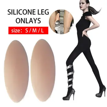 Piciorul Corectori Silicon Picior Onlays Moale Auto-Adeziv pentru Strâmbe sau Picioare Subtiri Inclusiv întinde piciorul mâneci Stil Accesoriu