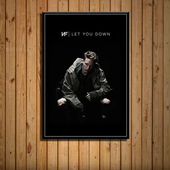 Pictura Arta NF Rapper American de Muzica Hip Hop Star Rap Cântăreață de Postere Si Printuri Panza Poze de Perete Pentru Camera de zi Decor Acasă