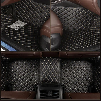 Piele auto Personalizate podea mat pentru Hyundai Santa Fe Equus H-1 Accent, Elantra, SONATA i30 i40 SOLARIS covor Accesorii auto