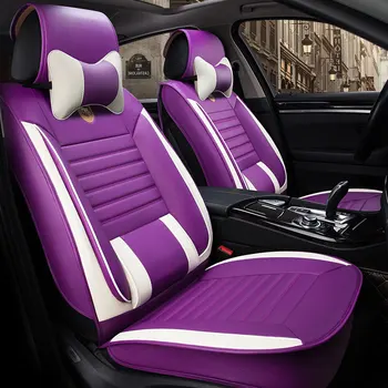Piele auto universal car seat cover huse pentru nissan murano Maxima qashqai marfă j11 teana j31 j32 tiida 2010 2011 2012 2013