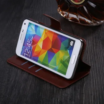 Piele Caz Pentru Samsung Galaxy S4 S 4 mini i9195 i9190 i9192 Duos Flip Cover Telefon Pentru S4mini 4mini GT-i9195 GT-i9190 GT-i9192