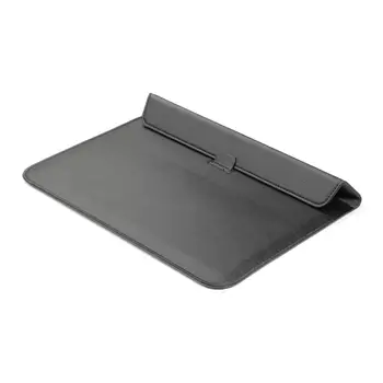 Piele Laptop Maneca Geanta Pentru Macbook Air Retina Pro 13.3 15.4 Caz 11 12 15 Atingeți Bara din Piele PU Caz Plic Geanta de transport