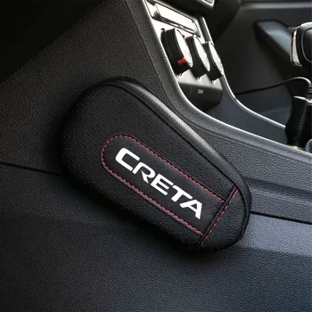 Piele moale Pernă Picior Genunchi Pad pad-Cotiera Interior Accesorii Auto Pentru Hyundai Creta