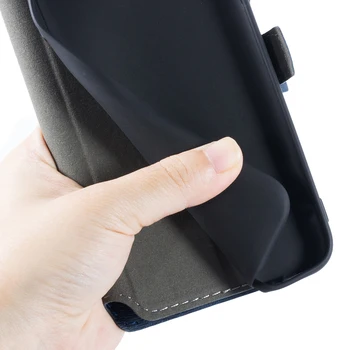 Piele PU Caz de Telefon Pentru Samsung Galaxy A51 Caz Flip Pentru Samsung Galaxy A51 Fereastra de Vizualizare Cartea Caz Moale TPU Silicon Capac Spate