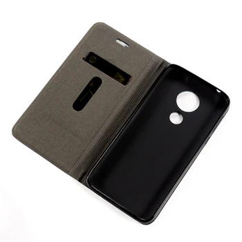 Piele Pu De Telefon Pungă De Caz Pentru Motorola Moto G7 Putere Flip Book Case Pentru Moto G7 De Afaceri De Putere În Caz Moale Tpu Silicon Capac Spate