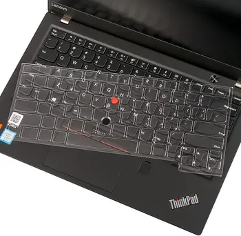 Piele tastatură Capac anti-praf film pentru Lenovo ThinkPad T480 T480S T490 T495 E480 E490 14 inch cu Thinkpad P43s Silicon TPU