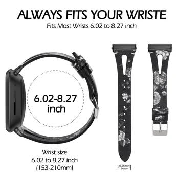 Piele Watchband pentru Fitbit-Versa 3 Respirabil Sport Brățară Incuietoare Ceas Curea Accesorii Curea de mână Trupa pentru Fitbit-Versa 3