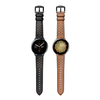 Piele Watchband pentru Samsung Active 2 Curea de Banda pentru Galaxy Watch 46mm 42mm / Echipament Sport / S3 Înlocuibile Accesorii Correa