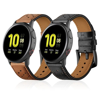 Piele Watchband pentru Samsung Active 2 Curea de Banda pentru Galaxy Watch 46mm 42mm / Echipament Sport / S3 Înlocuibile Accesorii Correa