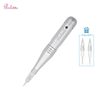 Pinkiou Machiaj Permanent Pen Mașină De Păr Mîngîie Sprancene Tatuaj Profesional Rotativ Microblading Stilou Pentru Ochii Buze