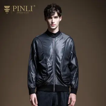 PINLI 2020 Primăvara anului Nou Slim-fit Țesute Sport Luminos Confortabil Barbati Casual Sacou Haina de Înaltă Calitate de Îmbrăcăminte pentru Bărbați B201104061