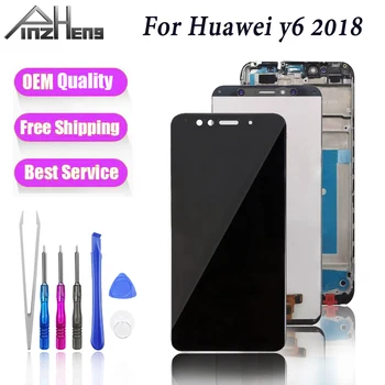 PINZHENG AAAA Display LCD Pentru Huawei Y6 2018 Ecran LCD Tactil De Y6 2018 Înlocuire Ecran UAT L11 L21 L22 LX1 LX3 L31 L42