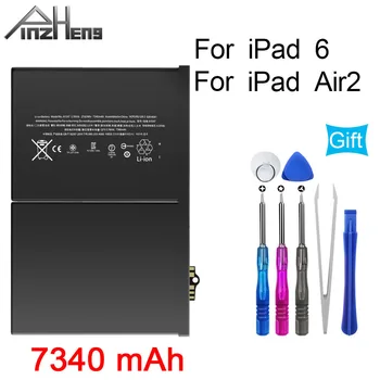 PINZHENG Baterie Pentru Tableta iPad 6 Air 2 A1547 7340 mAh Acumulator de schimb Pentru iPad 6 Air 2 A1566 A1567 Cu Instrumente