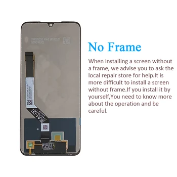 PINZHENG Telefon ecran LCD Pentru Xiaomi Redmi Nota 7 Display LCD Touch Screen Digitizer Asamblare LCD-uri Pentru Redmi Note7 Pro Cu Cadru