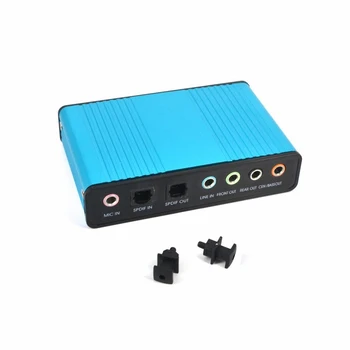Placa de sunet Externe Canal 5.1/7.1 Audio Optic USB placa de Sunet pe 5 Canale USB 2.0 Extern, Carduri de Sunet Pentru PC, Laptop Vorbitor