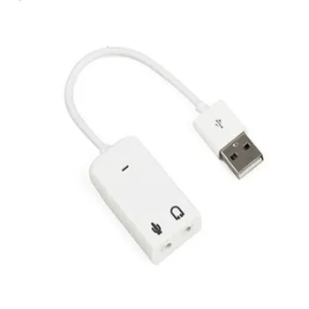 Placa de Sunet USB Virtual 7.1 3D Extern USB Adaptor Audio USB cu Jack de 3,5 mm pentru Căști Micphone placa de Sunet pentru Laptop Notebook