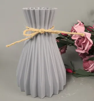 Plastic Vaze Decor Acasă Anti-Vase de ceramică Europene Nunta Decoratiuni Moderne Rattan-ca Incasabil Creative Simplitate