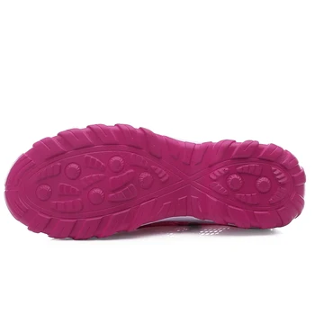 Platforma Adidași Pene de Flori Doamnelor Pantofi de Moda pentru Femei Pantofi 2019 Gros cu Talpi Adidași ochiurilor de Plasă Respirabil Pantofi Femei Alunecare Pe