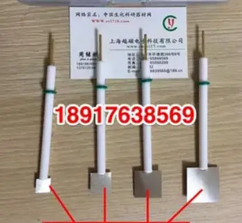 Platinum pereche de electrozi electrod electrod auxiliar electrodului de platină caietul de sarcini: 10*10*0.1 mm Puritate: 99.99%
