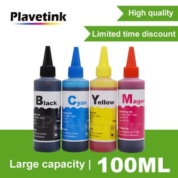 Plavetink 100ml Sticla Imprimanta Refill Cerneala Dye 4 Color Pentru Epson T0631 Stylus C67 C87 CX3700 CX4100 CX4700 Cartușe Reîncărcabile