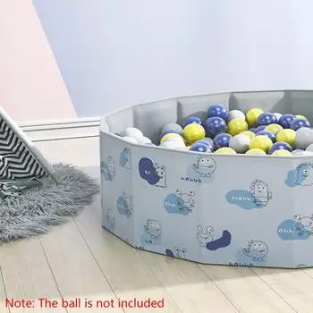 Pliabila Ocean Ball Pool Cort Toy Lavabil Pliere Cadou Gard de Siguranță pentru Copii Pentru Copil Ziua de nastere a Juca Jocul Copii Cort Cameră S9K8