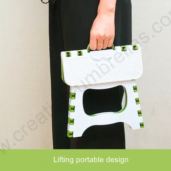 Pliere portabil bancă portabil Mazar plastic rabatabil scaun auto simplu scaun mic în aer liber, pescuit adult casa de copii, folosind