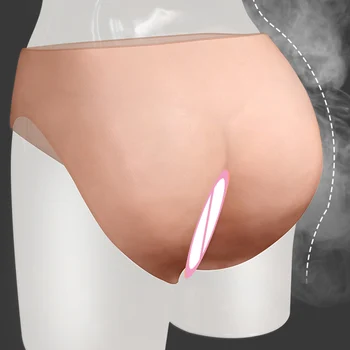 Plin Curea Silicon Pe Penis Artificial Unisex Gol Vibrator Realist Femeia Patrunde Barbatul Chilotei Penis Artificial Lesbiene Jucarii Sexuale Vibratoare Pentru Femei Gay