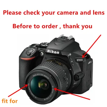 Plin Proteja Kit Protector de Ecran aparat de Fotografiat cazul Filtru UV Lens hood Capac de Curățare pen Suflanta de Aer pentru Nikon D5600 AF-P 18-55mm VR