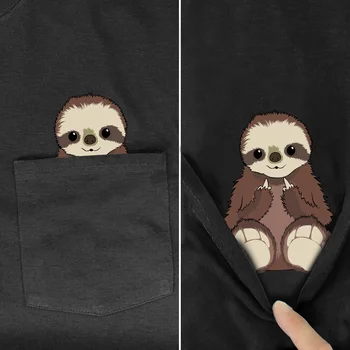 PLstar Cosmos Tricou de vara buzunar pentru Nefumători Panda în imprimate t-shirt pentru bărbați pentru femei, tricouri, topuri amuzant bumbac negru tees