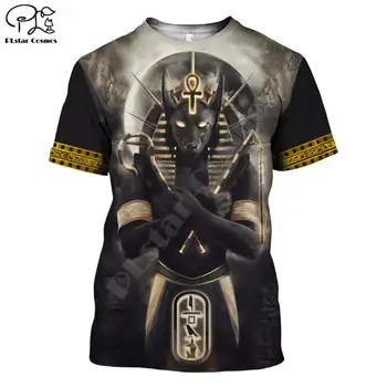 PLstar CosmosHorus Vechi Horus, Zeul Egiptean Ochi din Egipt Faraon Anubis fata 3dPrint tricou Barbati/Femei Unisex Streetwear S-2