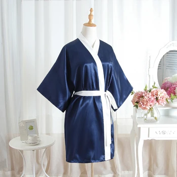 Plus Dimensiune Mireasa Nunta De Domnisoare De Onoare Halatul Mini Kimono Roșu De Femei Scurt Baie Halat Yukata Cămașă De Noapte, Îmbrăcăminte De Noapte Cămăși De Noapte