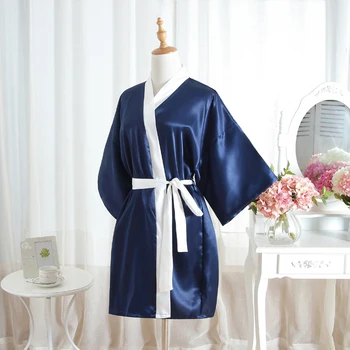 Plus Dimensiune Mireasa Nunta De Domnisoare De Onoare Halatul Mini Kimono Roșu De Femei Scurt Baie Halat Yukata Cămașă De Noapte, Îmbrăcăminte De Noapte Cămăși De Noapte