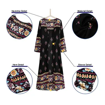 Plus Dimensiune Tunica husa de Vara pentru Femei Bluza Print 2021 ZANZEA Moda cu Maneci Lungi Kimono Cape de sex Feminin Casual Plaja Cardigane