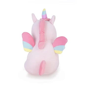 Pluș Unicorn Soft Animale Împăiate Îmbrățișând Perna Jucarii cele mai Bune Cadouri Pentru Copii, Copii, Prieteni Alb 30CM