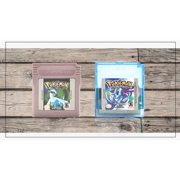 Pokemon Jocuri GBC Serie de 16 Biți Video Cartuș Joc Consola Card Clasic Colecta Colorate Versiunea în română Jucarii Copii