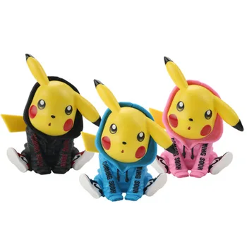 Pokemon jucarii 8-11cm Cifre Păpuși Jucărie de Colecție Pokemon Serii Diferite la Modă Pikachu Model Anime Pentru Copii Cadouri