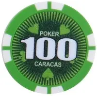 Poker Poker situat în Caracas caz pentru 200/300/500 chips chips-uri de plastic carduri de 2 pachete de zaruri tastele Negre caz dealer