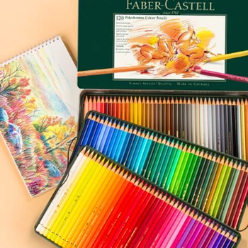 Polychromos Faber Castell Artist Clasa Gras Creioane Colorate 12/24/36/60/72/120 Culori Profesionale Art Gras Creioane Colorate 1100
