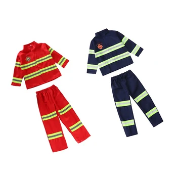 Pompierul Sam Copii De Halloween, De Crăciun Costume Cosplay Pentru Fete Băiat Petrecere De Carnaval Costum Copii Pompier Uniforma Joc De Uzura