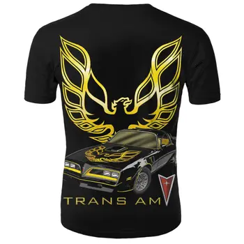 Pontiac FireBird Trans Am-Bază de Bărbați cu Maneci Scurte T-Shirt
