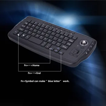Populare 2.4 G Wireless Flymouse Inovatoare Urmări Mingea Minicalculatoare Tastatura USB Notebook Un Produs Dropshipping