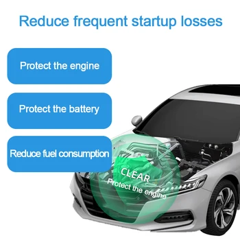 Pornire automată Și Oprire Comutator de Un singur Buton de Setare Motor Auto Start Stop Sistem Pentru Toyota Vios Yaris 14-19 RAV4, Corolla 2018
